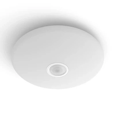 Immagine di Philips LED Mauve Lampada da soffitto con sensore di movimento, 6 W, 2700 K, bianco caldo, per illuminazione domestica, interni, soggiorno, camera letto e sala pranzo