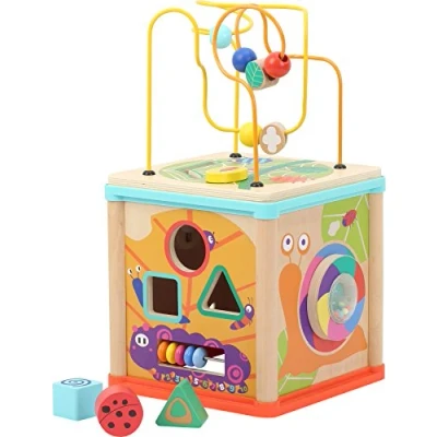 Immagine di Small Foot Animale Dado Motorio con Un Divertimento Multifunzionale su 5 Lati, Multicolore, 20 x centimtres, 10622