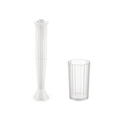 Immagine di Alessi Hand Blender Plissé 2 Settings White Michele de Lucchi MDL10W