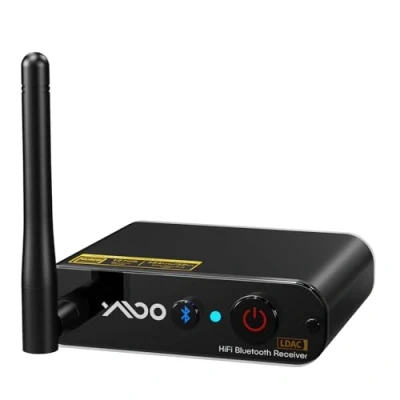 Immagine di YMOO ricevitore audio Bluetooth 5.3 per amplificatore Adattatore Bluetooth, chip ottico ESS DAC, musicale cavo con uscita coassiale LDAC RCA sistema stereo domestico