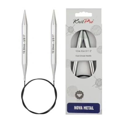 Immagine di KnitPro Nova Fixed (150 cm x 12,00mm) Nego Circolare 1 unità