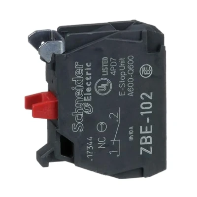 Immagine di Schneider Electric ZBE102 Elemento di contatto 1 NC Momentaneo 240 V pz.