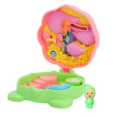 Immagine di CRY BABIES Little Changers Greeny Capsula collezionabile a forma di fiore che include una mini Doll, Pipetta e un Leaflet +3 Anni