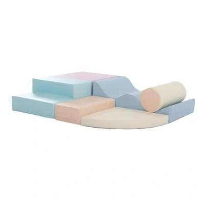 Immagine di IGLU Soft Play 6 XL Blocchi per Bambini in Schiuma Set da Gioco attività di Costruzione