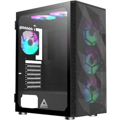 Immagine di MONTECH X3 Mesh Midi Tower PC Case da gioco Nero
