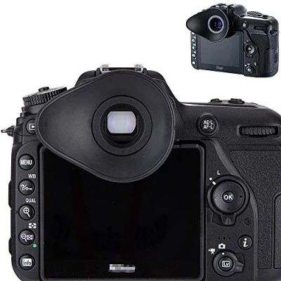 Immagine di JJC Fotocamera Oculare per Nikon D7500 D7200 D7100 D7000 D5600 D5500 D5300 D5200 D3400 D3300 D3200 D750 D610 D600 D300 D90 D80 etc. Sostituisce l&#039;oculare DK 20, 21, 23, 24, 25