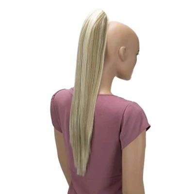 Immagine di CAISHA 60cm Coda Capelli Stella Con Pinza Lungo Extensions Finta Per Donna Liscio Bionda Naturale Riflessi H638