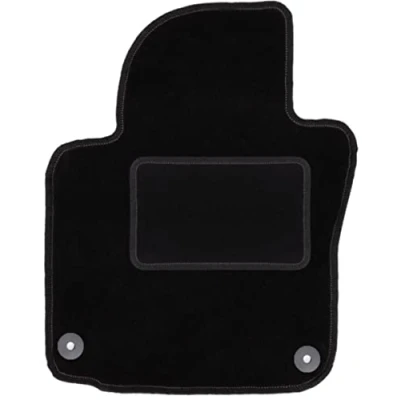 Immagine di Wielganizator Tappetino per il conducente, di colore nero, adatto per: Skoda Yeti Crossover (2009 2017), lato in velour