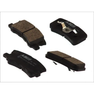 Immagine di ABE C25010ABE Kit pastiglie freno Assale posteriore Non predisposto per contatto segnalazione usura MITSUBISHI: ASX SUV, PAJERO 3, 2