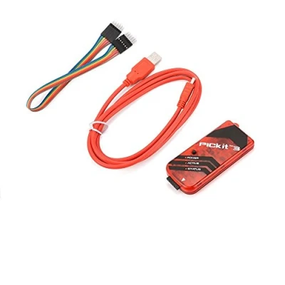 Immagine di Sun3Drucker PICKIT3 Microchip programma di emulazione w/cavo USB, filo Dupond Pic Kit 3