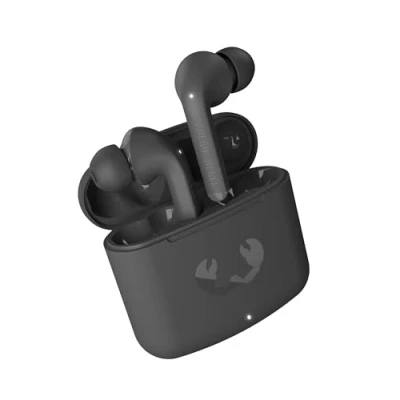 Immagine di Fresh &#039;n Rebel Twins Fuse, True Wireless Auricolare Bluetooth con punta, assistente vocale, controllo touch e microfono incorporato, tempo di riproduzione 30 ore (Storm Grey)