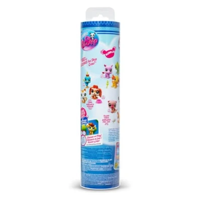 Immagine di Littlest Pet Shop, LPS Island Vibe, set di 3 animali domestici, per bambini 4 anni +, BF00556, multicolore
