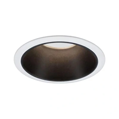 Immagine di Paulmann 93401 Cole Coin Lampada da incasso LED (monocolore) 6 W Bianco, Nero