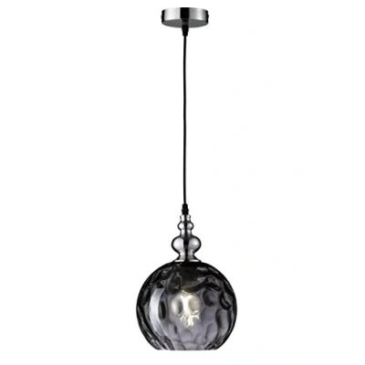 Immagine di Fischer &amp; Honsel Lampada a sospensione Uller 69566, 1 x E27, max. 40,0 Watt, colore nichel, 20 140 cm (lunghezza larghezza altezza)