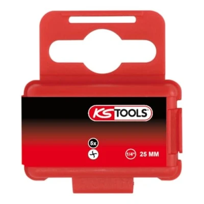 Immagine di KS Tools 911.2905 Inserto 1/4&quot; Torq Set®, 25 mm, #8, confezione da 5