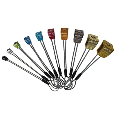 Immagine di ALPIDEX Tappi Dadi per Arrampicata 10 pz ; Taglie 1