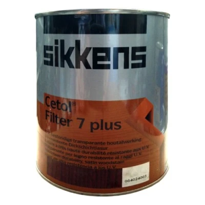 Immagine di Sikkens Cetol Filtro 7 Plus trasparente per legno resistente ai raggi UV 5,000 l