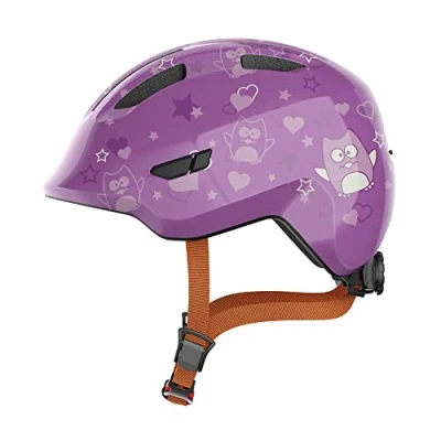 Immagine di Abus, Casco per Bambini ABUS Smiley 3.0 da Ciclista con una Vestibilità Avvolgente, Design Adatto ai e Spazio le Trecce, Ragazze Ragazzi