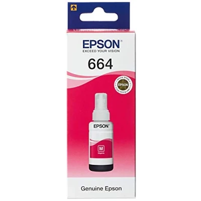 Immagine di Epson T66434A Getto d&#039;inchiostro, cartuccia originale con la capacità di 70 ml, colore magenta.