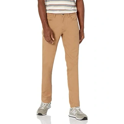 Immagine di Amazon Essentials Chino Elasticizzati Comodi con 5 Tasche Slim (in precedenza Goodthreads) Uomo, Marrone Kaki Chiaro, 29W / 30L