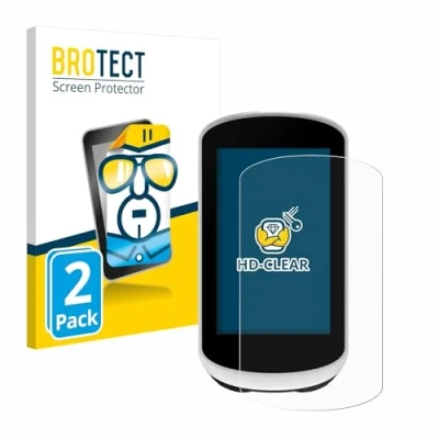 Immagine di brotect Pellicola Protettiva per Garmin Edge Explore 2 Protezione Schermo (2 Pezzi) [Trasparente, Anti Impronte]