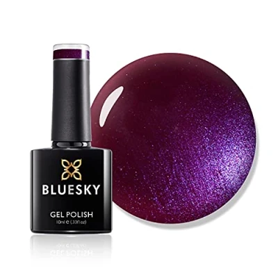Immagine di BLUESKY, Smalto Per Unghie Gel, Lilac Sparkle, A64, Viola, Buio (Per Lampade Uv E Led) 10 Ml