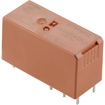Immagine di TE Connectivity RT424F12 Relè per PCB 12 V/DC 8 A 2 scambi 1 pz.
