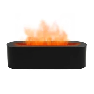 Immagine di SABUIDDS diffusore di aromi da 150 ml per oli profumati, umidificatore ad ultrasuoni con luce LED a 7 colori aromaterapia, timer, casa, ufficio, yoga, nero