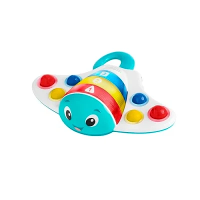 Immagine di Baby Einstein Ocean Explorers Pop &amp; Explore, giocattolo Popper a forma di razze, dai 6 mesi in su