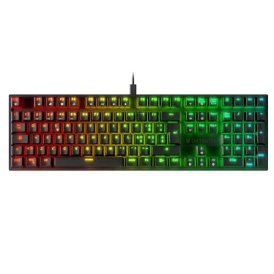 Immagine di Oversteel KOVAR Tastiera da gioco USB, retroilluminata RGB, interruttore meccanico Outemu Blue, Anti Ghosting, layout Italiano PC/MAC/Android