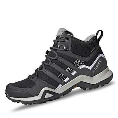 Immagine di adidas Performance Terrex Swift R2 MID Goretex Scarpa da hiking, Donna, Taglia: 37 1/3, Black Sintetico / tessuto
