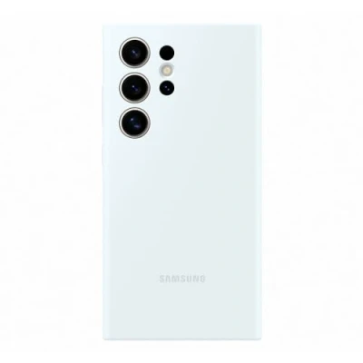Immagine di Samsung Silicone Back Cover Bianco Galaxy S24 Ultra