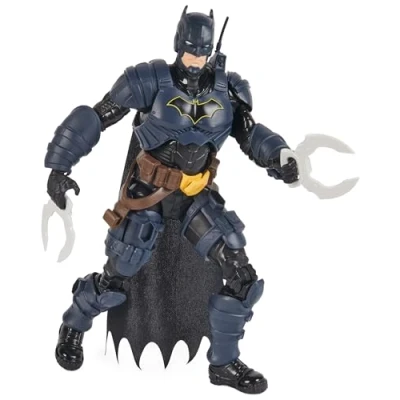 Immagine di DC Comics, Action Figure Batman Adventures, Supereroe Giocattolo in Scala, Personaggio Alto 30 cm, con 16 Accessori e 17 Punti di Articolazione, Giochi per Bambini, 4+ Anni