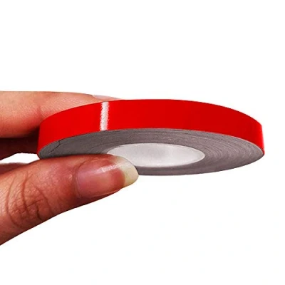 Immagine di 4R Quattroerre.it 10481 Trim Stripes Strisce Adesive per Auto, Rosso, 7 mm x 10 mt