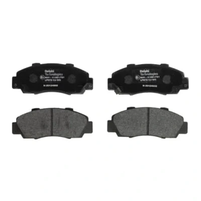 Immagine di DELPHI LP872 Kit pastiglie freno con segnalatore acustico usura lamierino anticigolío senza accessori HONDA: Integra II Coupe, CR V 1, HR I