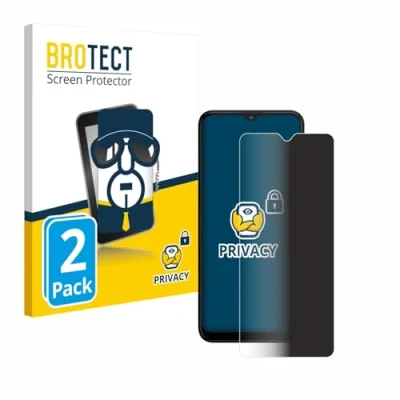 Immagine di brotect (2 Pezzi Pellicola Privacy per Motorola Moto G20 [Anti Spy, Protettiva Chiara, Blue Light Filter]