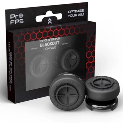 Immagine di ProFPS Thumbsticks per Controller PS5 / PS4 Joystick: Precisione Migliorata, Comfort e Grip Gaming Avanzato Playstation 5 &amp; Accessori Essenziali