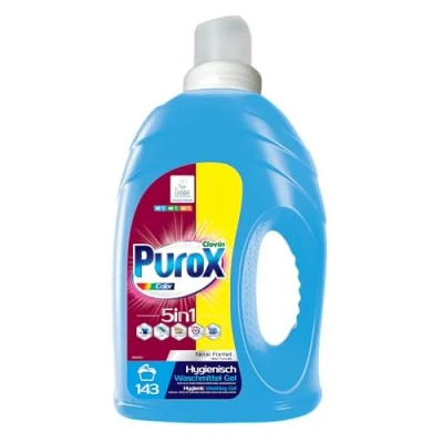 Immagine di Gel detergente PURX COLOR (143 WL) in detersivo HDPE 4,3 l