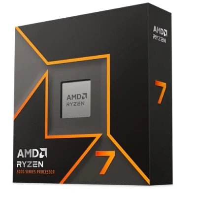 Immagine di AMD Ryzen 7 9700X Processore 8 Core/16 Thread, Architettura Zen 5, 40 MB di Cache L3, TDP 65 W, Boost Frequenza Fino A 5,5 GHz, Socket AM5, DDR5 e PCIe 5.0, Senza Ventole