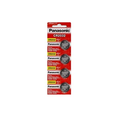 Immagine di Panasonic CR2032 batterie al litio a bottone, 3 V, 4 pezzi