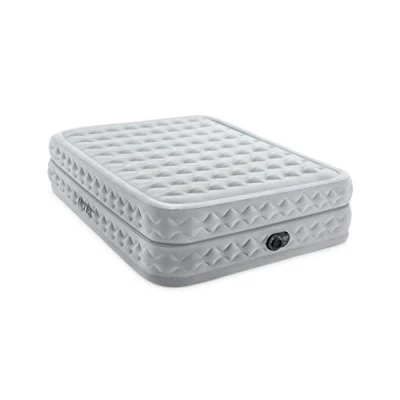 Immagine di Intex 64490ND Letto ad aria DuraBeam Supreme Queen con pompa da 220 Volt Bianco