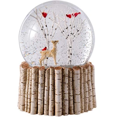 Immagine di WeRChristmas Snow Globe, Multicolore, 13 cm