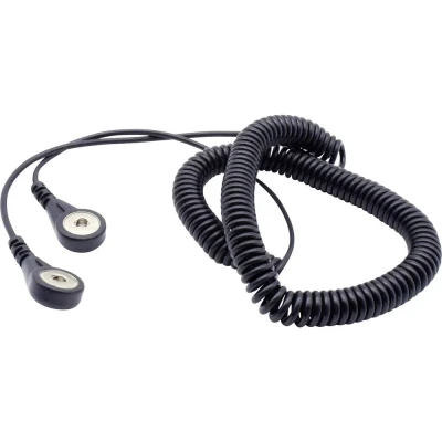 Immagine di Quadrios Cavo di messa a terra ESD 3.60 m Connettore pressione 4 mm