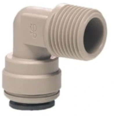 Immagine di John Guest gomito filettato maschio 1/10,2 cm Tube od x Nptf rigido (uno in dotazione)