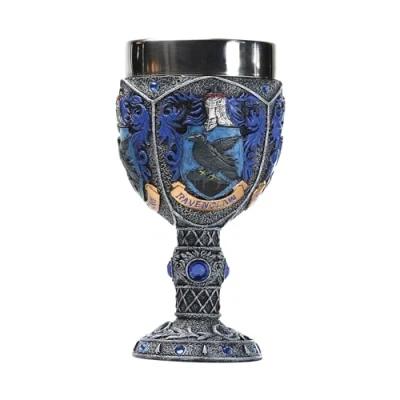 Immagine di Wizarding World Of Harry Potter Ravenclow Bicchiere Decorativo, Metallo, Multicolore, 18 x 16 15 cm