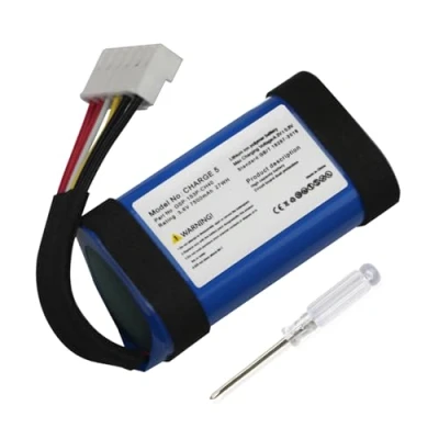 Immagine di ANTIEE 7500mAh GSP 1S3P CH40 Replacement Batteria per JBL Charge 5 BLUAM PN CH4A 1AA011NA Bluetooth Speaker Portable 3.6V 27Wh