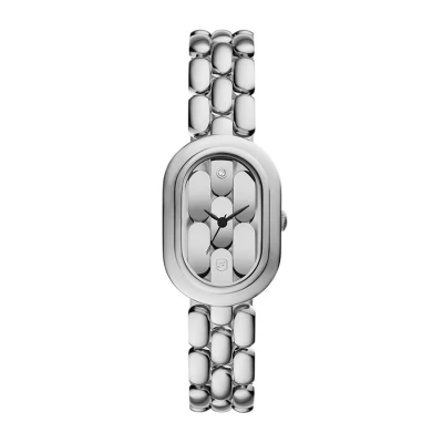Immagine di Fossil Traditional Orologio silvercoloured, Donna, Taglia: One Size, Silver coloured