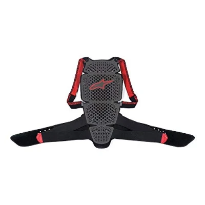 Immagine di Alpinestars 1569104 Paraschiena, Nero/Rosso, S, Set di 2