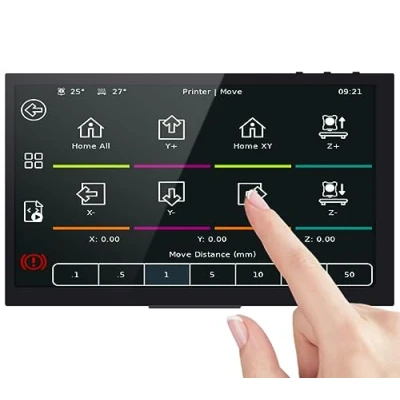 Immagine di BIGTREETECH Pi TFT50 V1.0 Raspberry LCD capacitivo Touch Screen, supporta DSI Display Interface Direct Drive e 5 Punti
