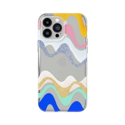 Immagine di tech21 Evo Art Custodia protettiva per iPhone 13 Pro Max con esclusiva opera d&#039;arte e protezione multi goccia da 3,7 m
